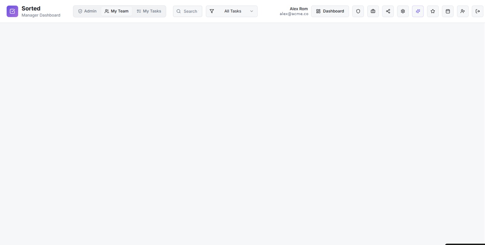 Sorted: Zero setup